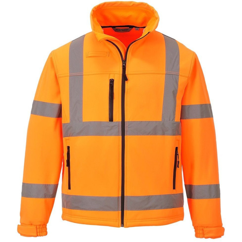 Softshell de alta visibilidad Classic (3 capas) S424