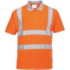 Polo de manga corta de alta visibilidad RIS RT22