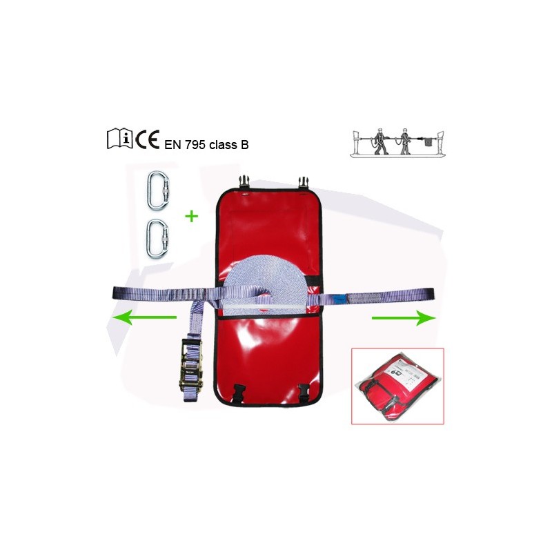 Linea de seguridad horizontal portátil LI-470/20/KIT2