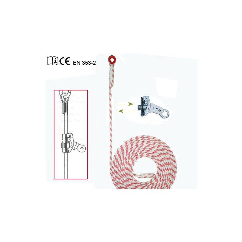 Línea de seguridad vertical 50m LI-226/50/KIT2