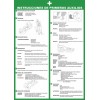 Señal "INSTRUCCIONES PRIMEROS AUXILIOS"