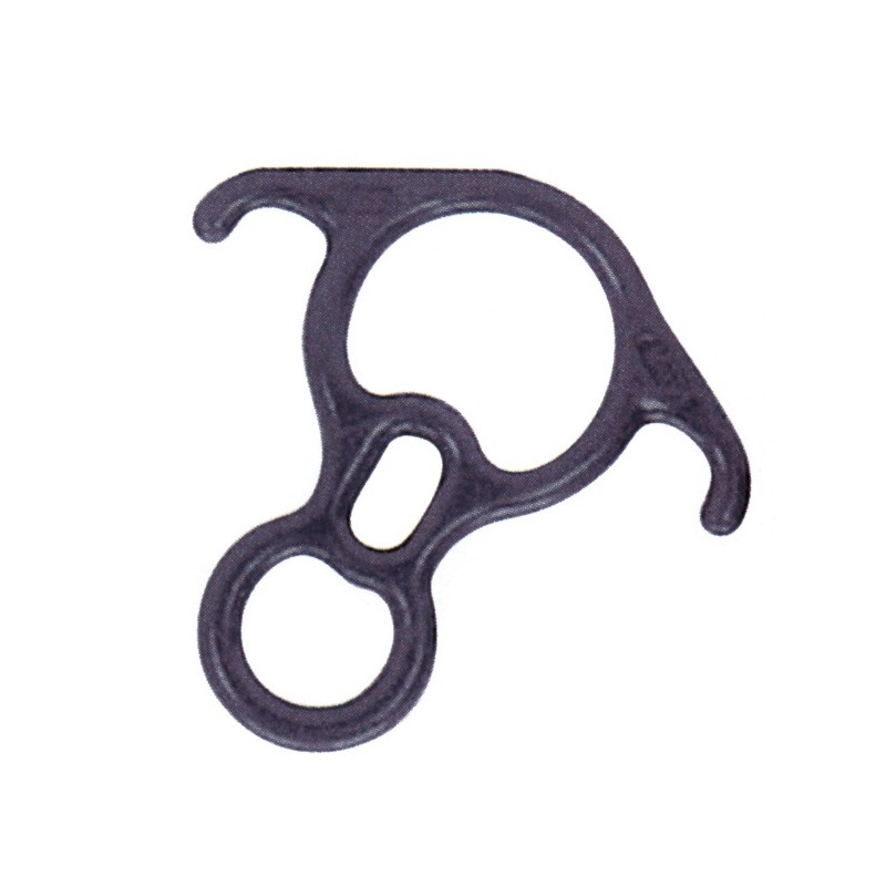 Descensor manual "ocho con alas" para salvamento en aluminio 80129