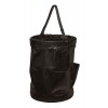 Bolsa porta herramientas cilíndrica de PVC negro con asa 80167