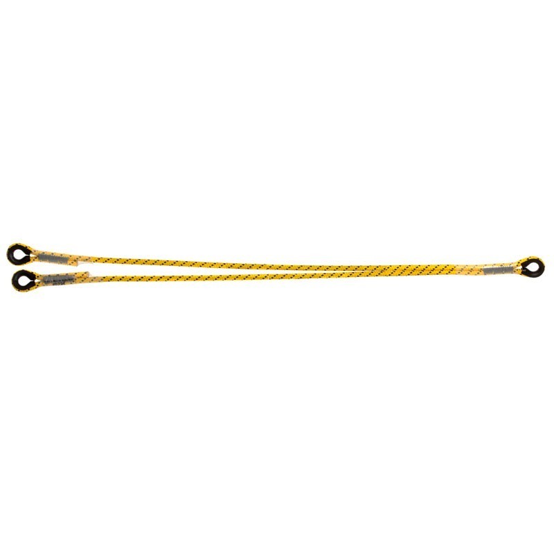 Twin rope, doble cuerda en "Y" de poliester cilíndrica 80226