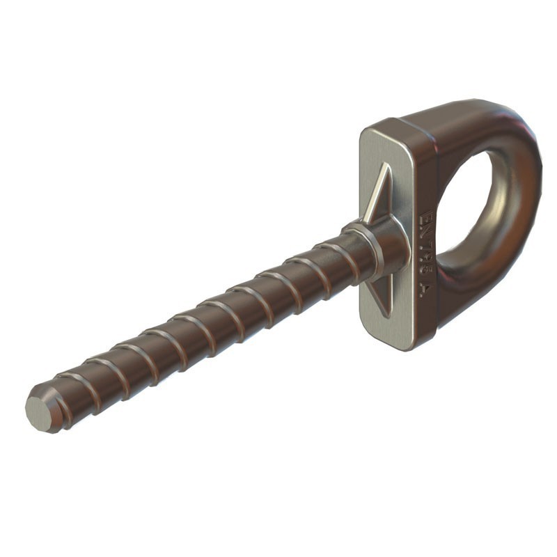 Punto de anclaje permanente de acero galvanizado 80159