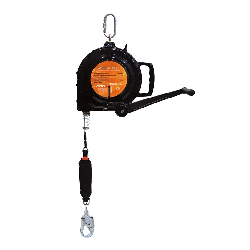 Rescue-Roll. Torno de cable 25m para trípodes 80308-25
