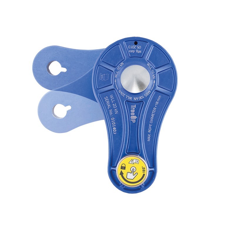 Polea PinLock 80021 con bloqueo para cuerdas hasta 18mm EN12278