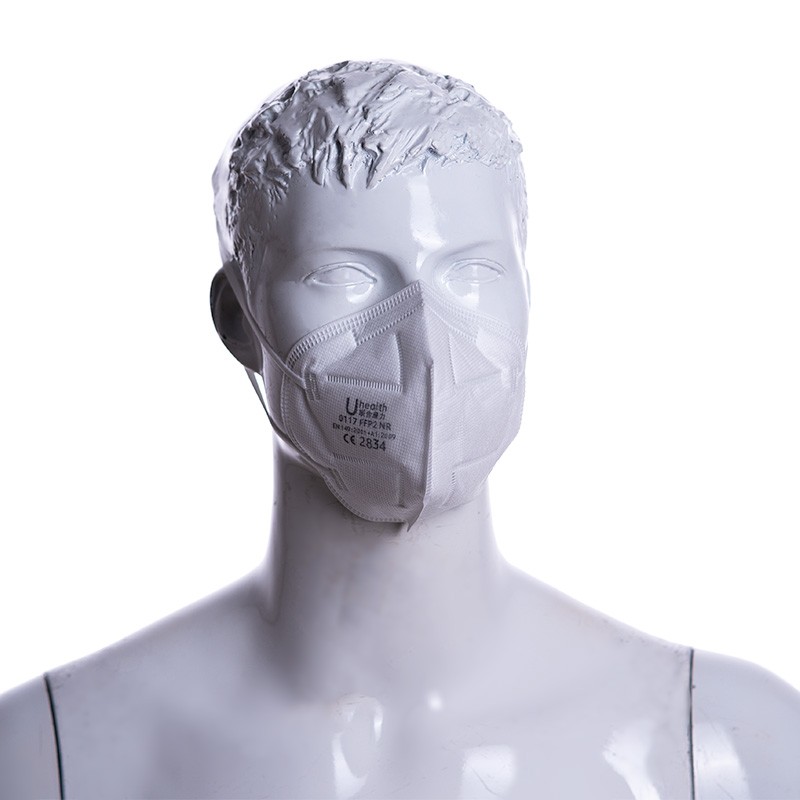 Mascarilla FFP2 sin válvula - Con gomas (600 uds.)