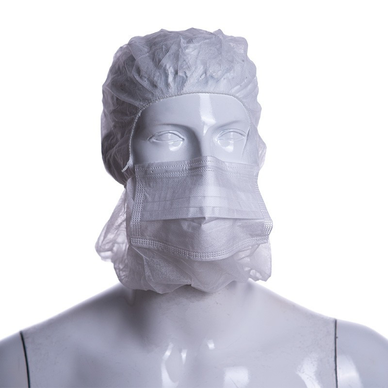 Burka Polipropileno Blanco 20g con Mascarilla (500 uds)