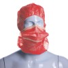 Burka Polipropileno Rojo 20g con Mascarilla (500 uds)