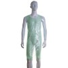 Delantal de Polietileno Verde LDPE Virgen 0.02mm (1000 uds)
