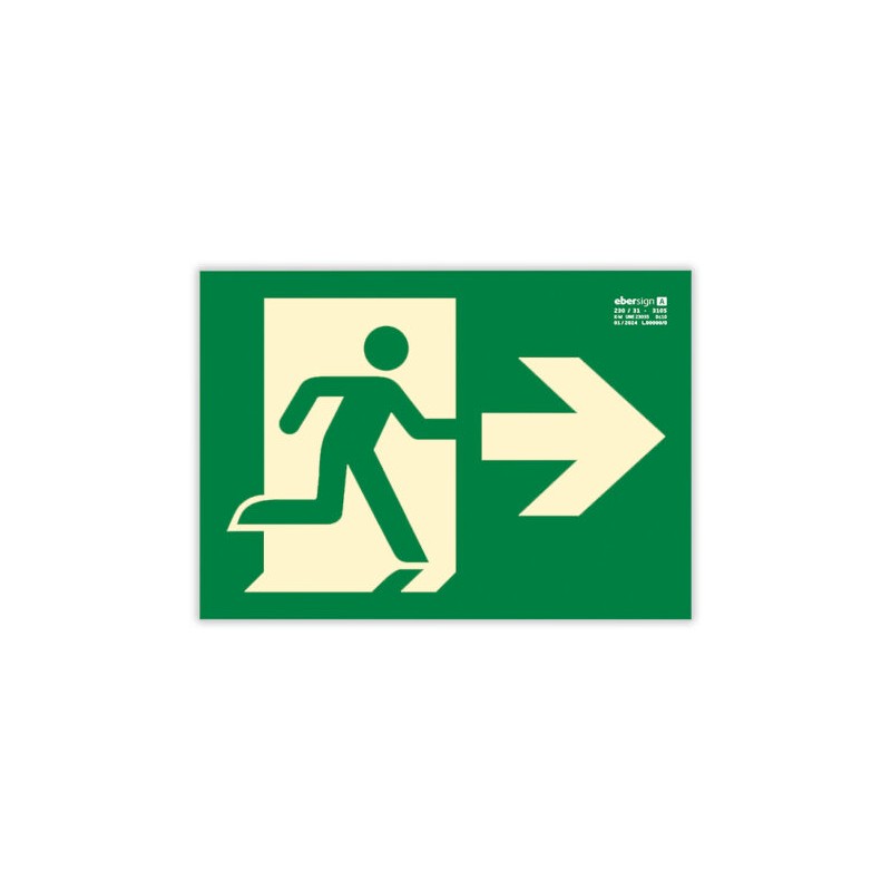 Señal Salida de Emergencia (Derecha)