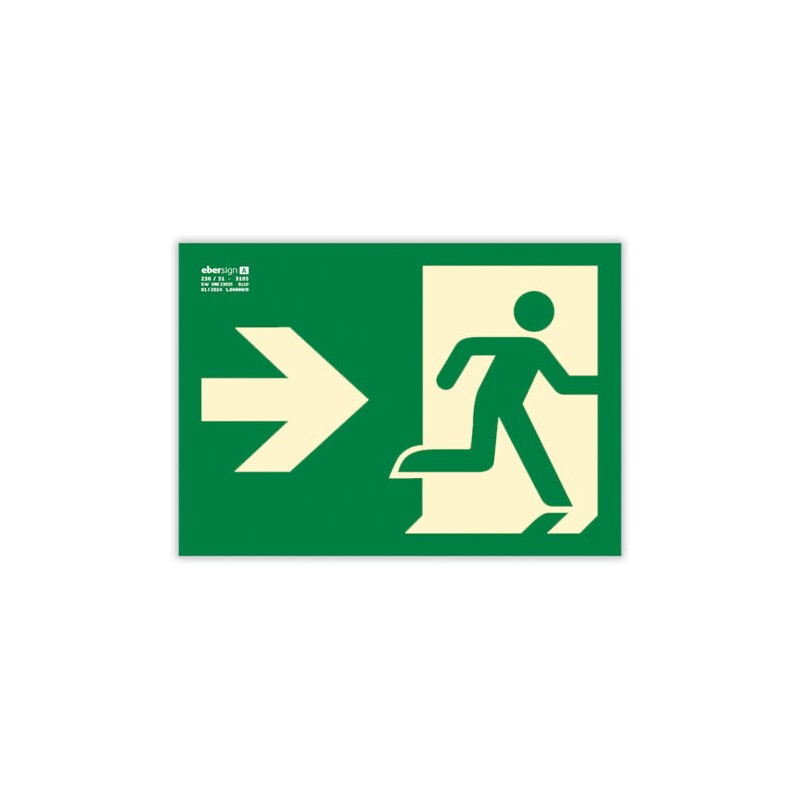 Señal Salida de Emergencia (Derecha)