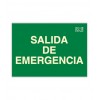 Señal "SALIDA DE EMERGENCIA"