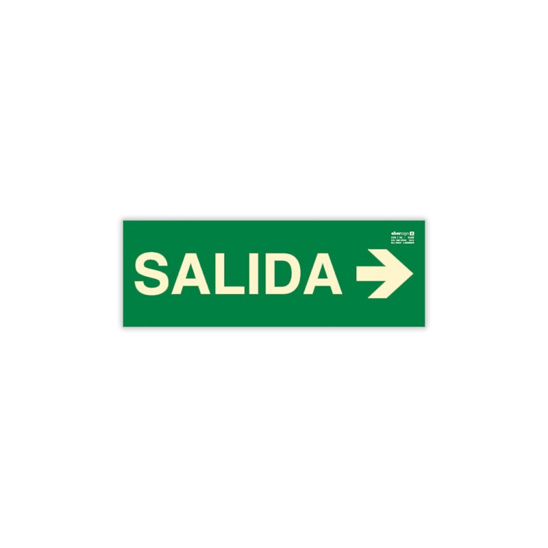 Señal Pequeña Salida (Derecha)