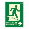 Señal Escalera de Emergencia (Derecha)