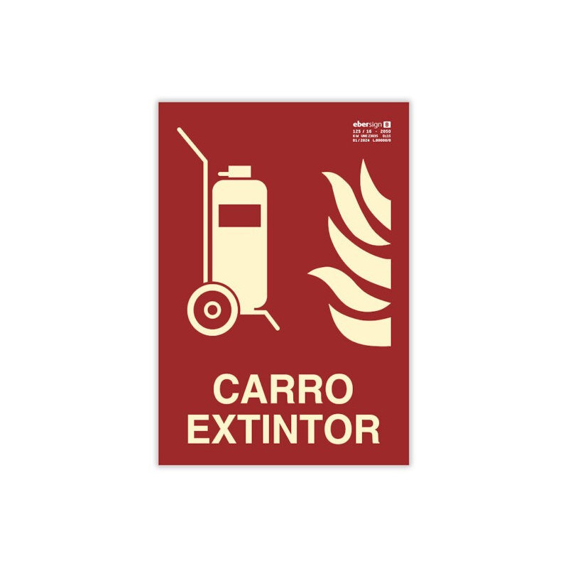 Señal "CARRO EXTINTOR"