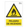 Señal "PELIGRO DE INCENDIO"