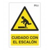 Señal "CUIDADO CON EL ESCALÓN"