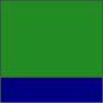 Verde bosque-Azul Marino